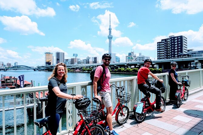 3h Tokyo E-Bike Tour: Hidden Gems, and Local Life with guide - PM Route: Akihabara, Kappabashi Tool Street, and Asakusa