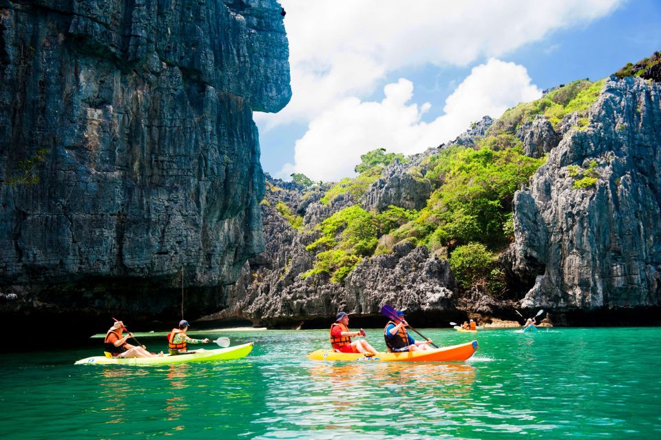 Ang Thong: Marine Park Full-Day Kayaking & Snorkeling Tour - Lunch on board: Thai buffet, fruit breaks, and steady energy