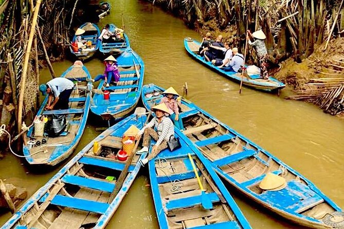 Authentic Mekong Delta: Tuk Tuk, Rowing Boat, Biking Tour - The guide experience: English-speaking hosts and families-friendly pacing