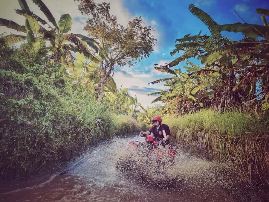 Bali: ATV Quad Bike & White Water Rafting Adventure - The real workout: arriving at the Ayung River