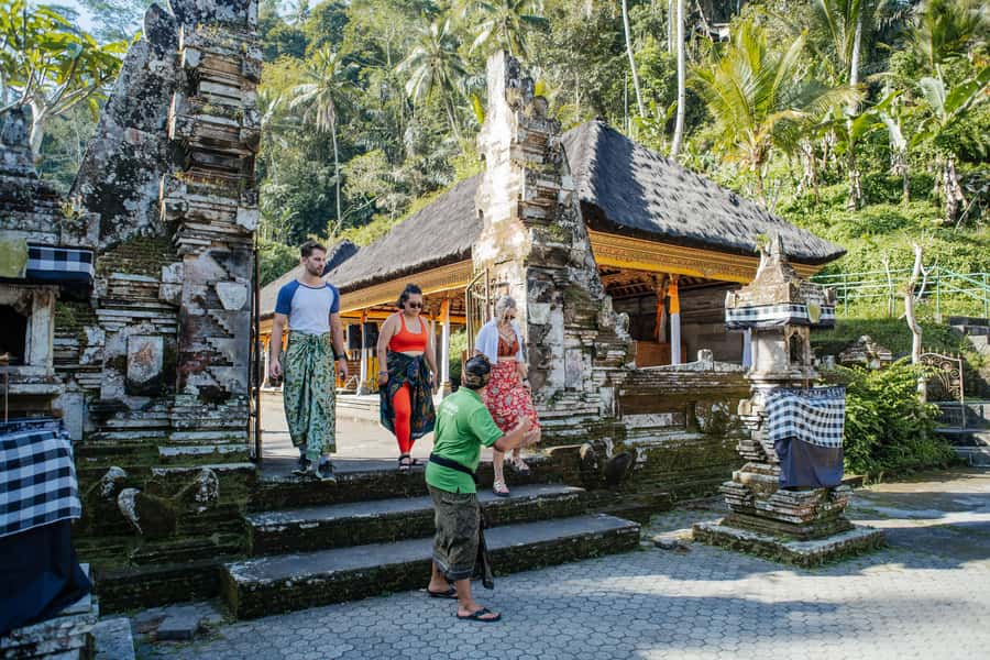 Bali: Hidden Canyon, Waterfall & Temples Small Group Tour - Beji Guwang Hidden Canyon: swim, trek, and the water-shoes truth
