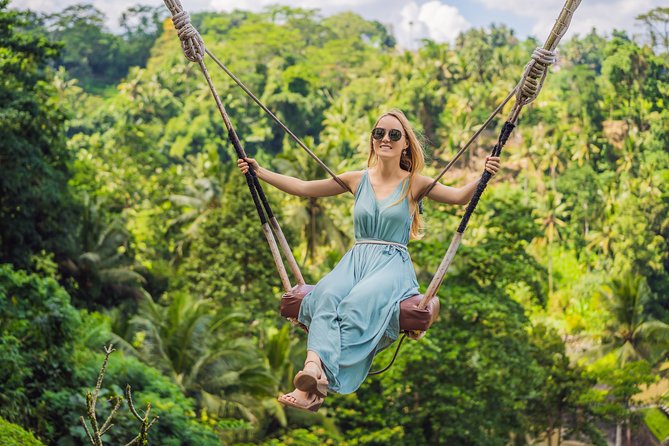 Bali Instagram: Gate of Heaven Temple Tour - Lunch at Mahagiri Panoramic Resort & Restaurant: rice fields and Mt. Agung nearby