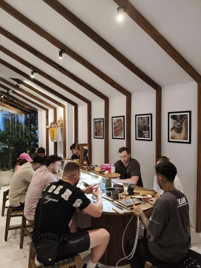 Bali: Seminyak Jewelry Making Class with Gold Plating Option - What you make: pure silver, your design, and hands-on control