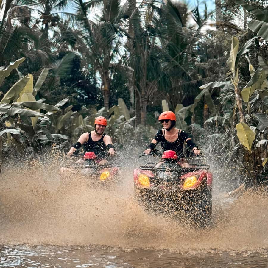 Bali: Ubud Gorilla Face ATV and Ayung Rafting Trip with Meal - What to bring for a comfortable, not-annoying day