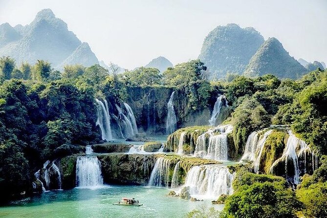 Ban Gioc Waterfall 2 Days 1 Night From Hanoi - Day 2 morning: breakfast, checkout, and Ban Gioc Pagoda views