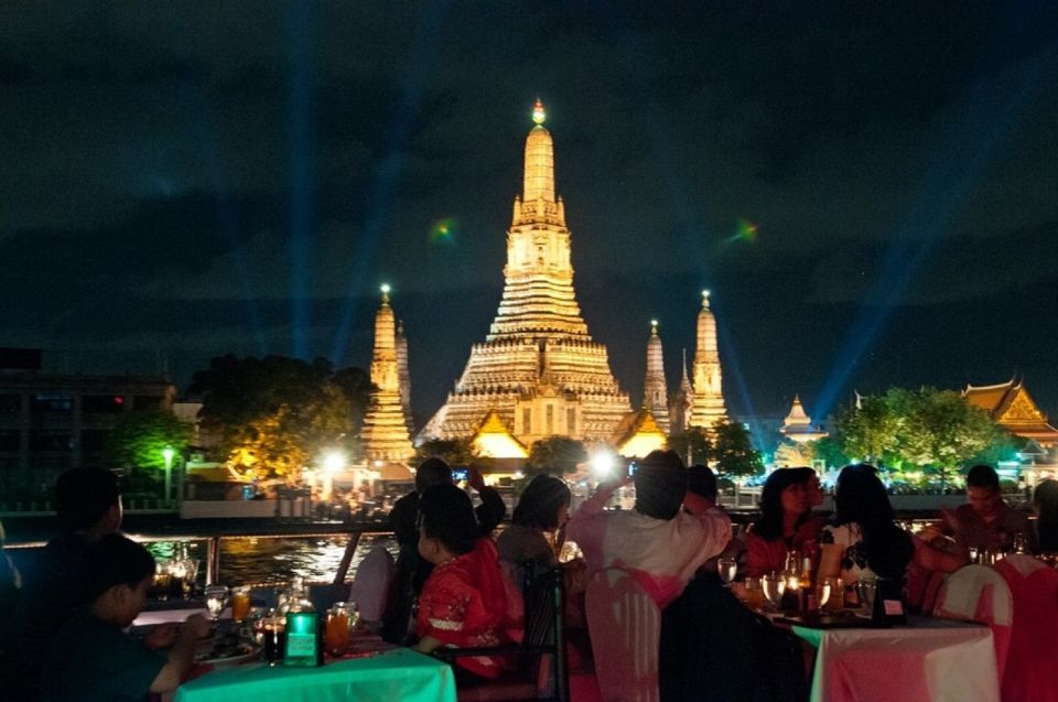 Bangkok: 2-Hour Dinner & Shows on White Orchid River Cruise - Buffet Dinner: Thai and International Food, Desserts, and the Realities of a Cruise Meal