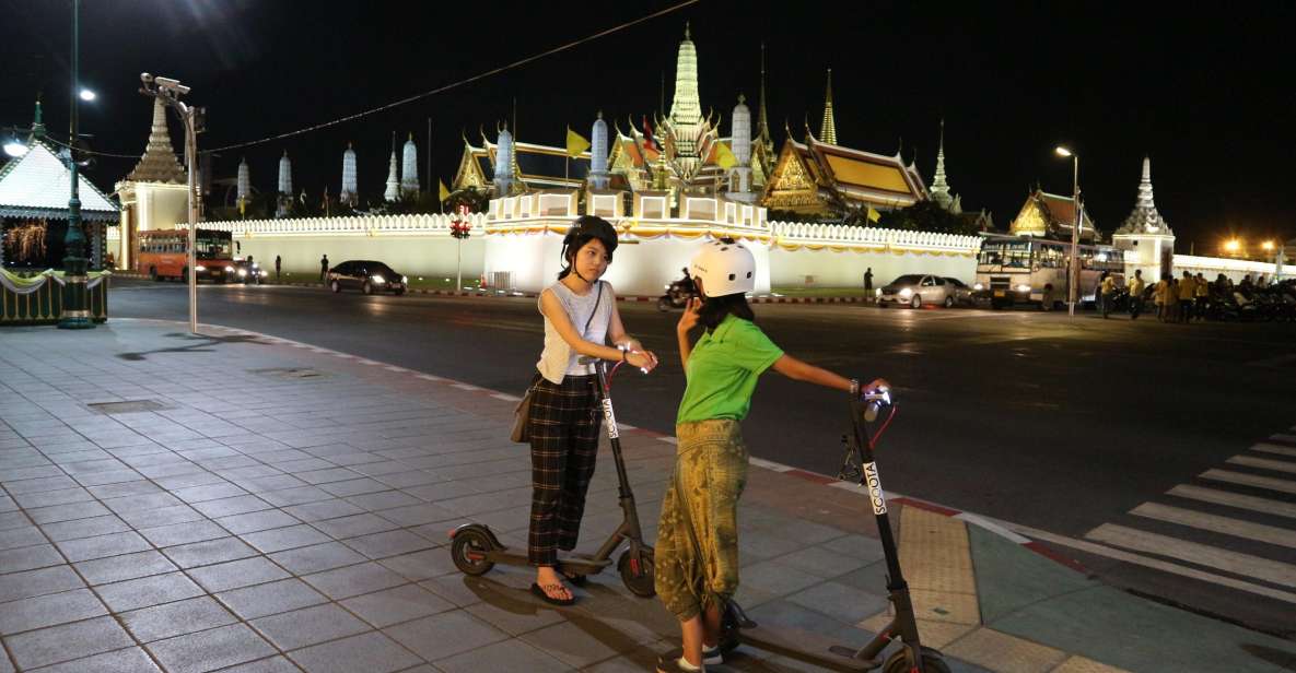 Bangkok: E-Scooter Night Tour with Local Street Food - Key things I’d circle before you book