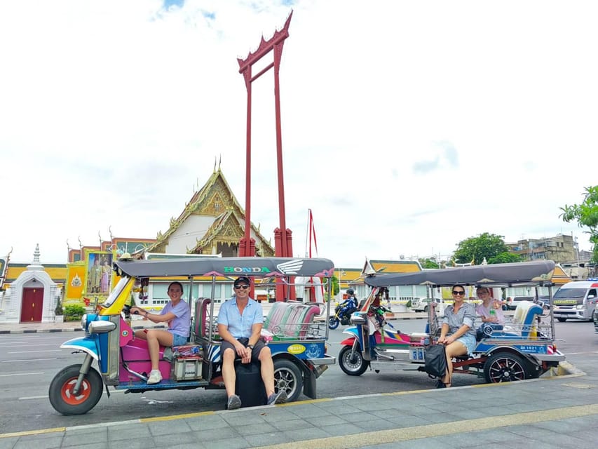 Bangkok: Guided Tour in a Typical Thai Tuk-Tuk - Quick hits before you go