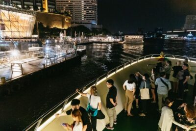 Bangkok: River Dinner Cruise on the Chao Phraya Princess - Cruising the Chao Phraya at Night: Views From the Upper Deck