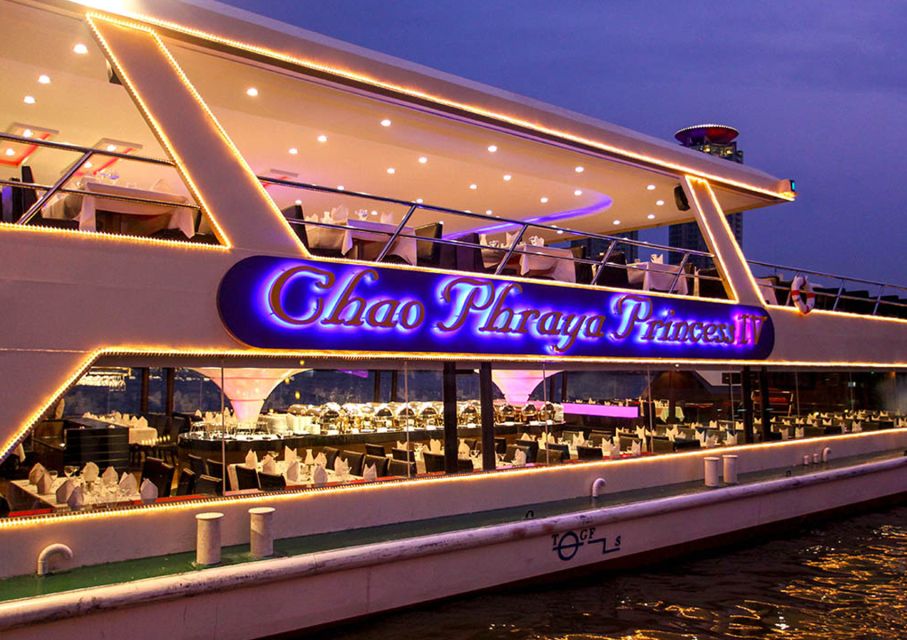 Bangkok: River Dinner Cruise on the Chao Phraya Princess - Live Band and the Energy on Board