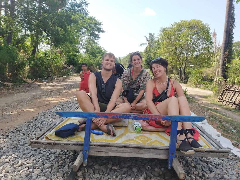 Battambang: Tuk-Tuk, Bamboo Train, Killing/Bat Caves, Sunset - Battambang in One Day: Tuk-Tuk Start, Bamboo Train Ride, Caves at Dusk