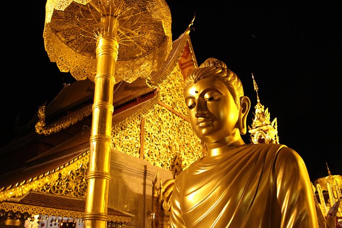 Best seller!! Amazing Night tour, Doi Suthep + Wat umong - Top Must visit! - Getting there smoothly: pickup windows and van rules