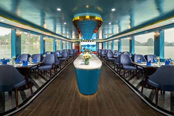 BEST SELLER - Halong 5 Star Day Cruise: Buffet, Wine & Jacuzzi - Hanoi Pickup to Tuan Chau: How the Morning Flow Works