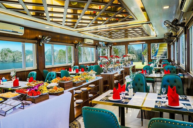 Best seller Halong Bay Day Cruise - Luon Cave options: kayaking or sampan boat for about 30–40 minutes