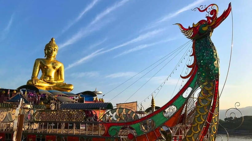 Chiang Mai: Chiang Rai Temples, Golden Triangle & Boat Tour - Mekong River boat ride: the moment the day feels bigger