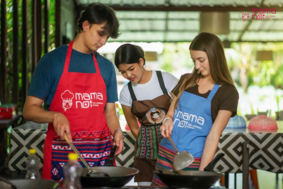 Chiang Mai: Cooking Class with Organic Farm at Mama Noi - The Mama Noi organic garden: where herbs meet real cooking