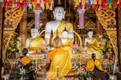 Chiang Mai: Doi Suthep Temple and Waterfall by Songtaew Trio - Wat Pha Lat: the sloping-rock monastery that feels calmer than Doi Suthep