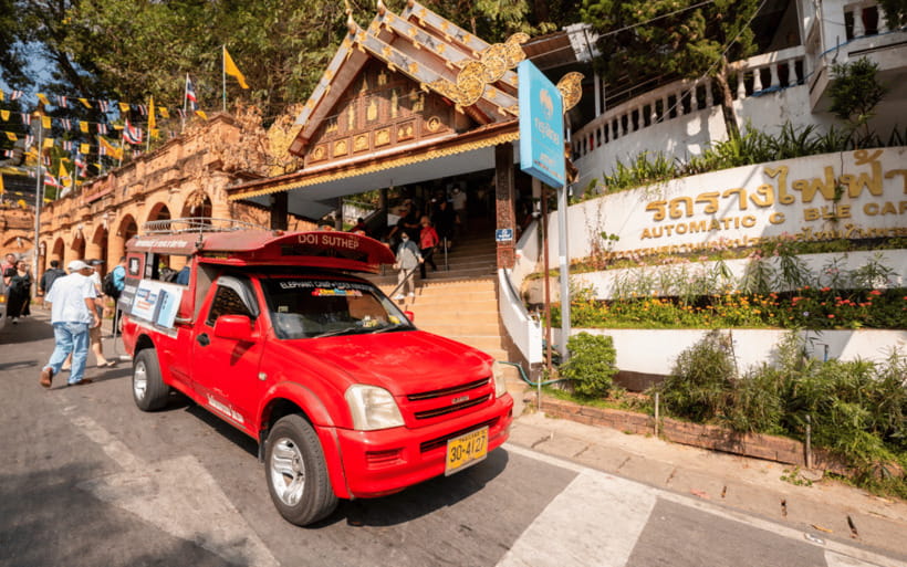 Chiang Mai: Doi Suthep Temple and Waterfall by Songtaew Trio - Who should book this Chiang Mai songthaew tour