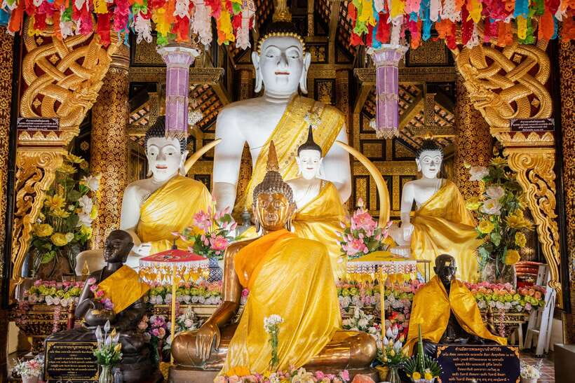 Chiang Mai: Doi Suthep Temple and Waterfall by Songtaew Trio - Wat Pha Lat: the sloping-rock monastery that feels calmer than Doi Suthep