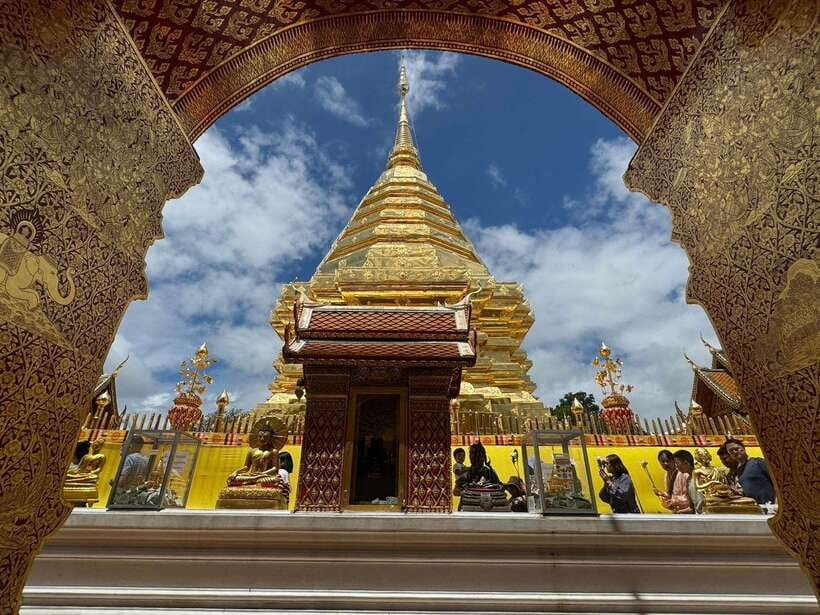 Chiang Mai: Elephant Sanctuary, Monk Trail & Doi Suthep Tour - Thai food stop: lunch after elephant time
