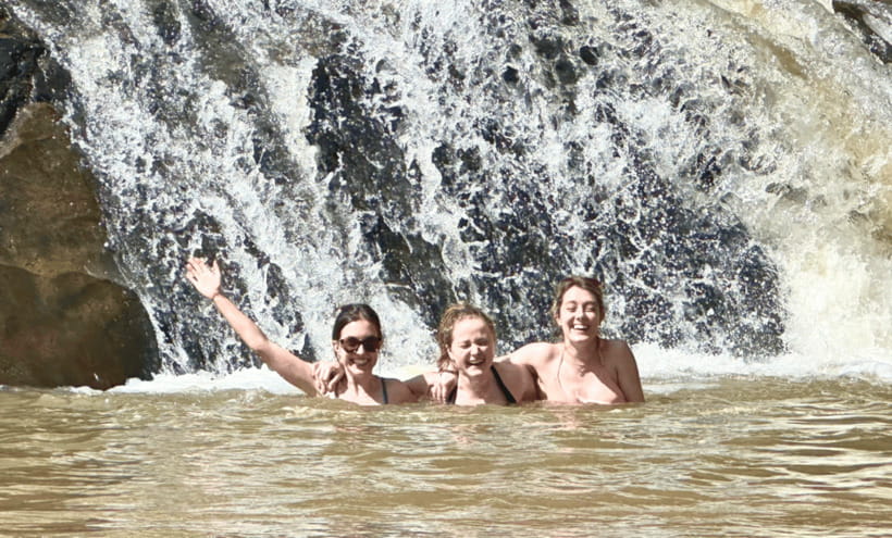 Chiang Mai: Ethical Half Day Elephant Sanctuary & Waterfall - Lunch, herbal tea, and the waterfall break (no bathing the elephants)