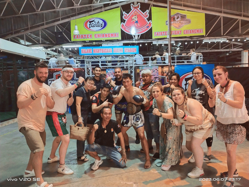 Chiang Mai: Kalare Night Bazaar Boxing Stadium Muay Thai - How Muay Thai Looks Live: Feet, Elbows, and Knees in Motion