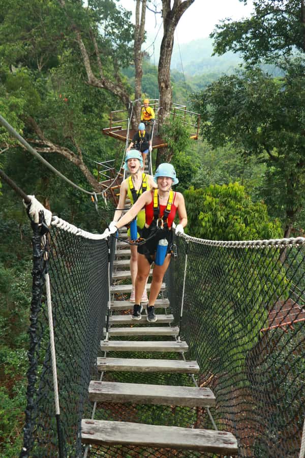 Chiang Mai: Kingkong Smile Zipline with Lunch and Transfers - Arriving at the platform: what safety training actually does for you