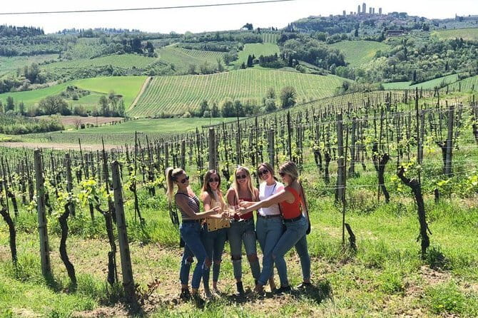 Chianti Wineries Tour with Tuscan Lunch and San Gimignano - Piazzale Michelangelo: the David replica and Florence photo time