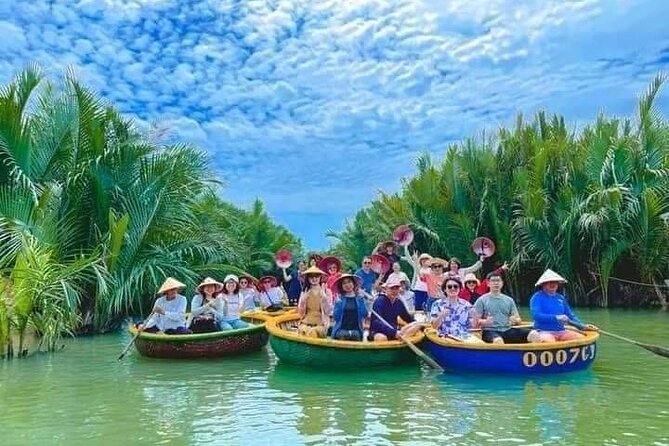 Coconut Jungle Eco & Hoi An City Tour With Boat Ride - Cam Thanh Bay Mau Coconut Forest: basket boat life in a water-coconut world