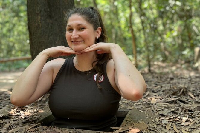 Cu Chi Tunnels tour In The Morning by DGT - Ben Dinh Tunnels: Documentary, Command Center, and the Smoke-less Stove