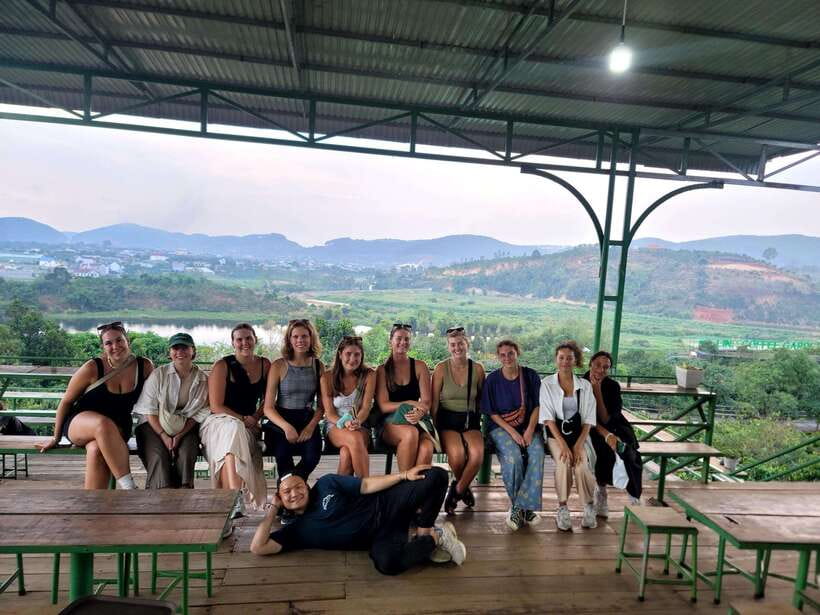 Dalat: Three Waterfalls Small Group Tour - Alpine Coaster - Me Linh Coffee Garden: weasel coffee and shopping with a view
