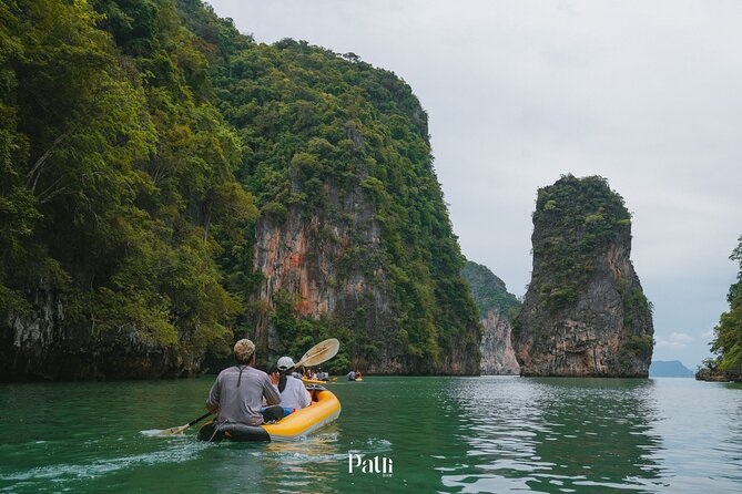 Day Trip to James Bond (Canoeing & Kayaking Islands & Lunch) - Khao Phing Kan plus the swimming window: the “photo rocks” and the water reality