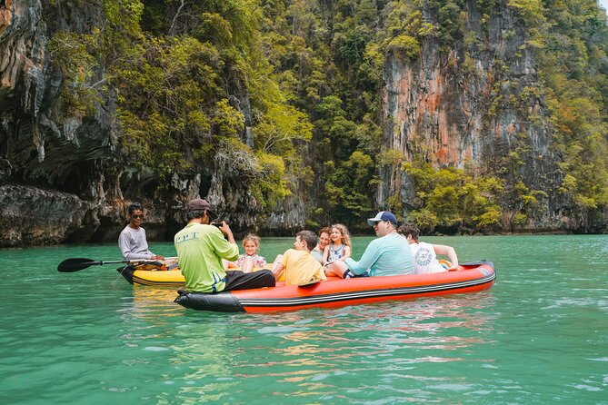 Day Trip to James Bond (Canoeing & Kayaking Islands & Lunch) - The boat day comfort: food, coffee, soda, and staying hydrated