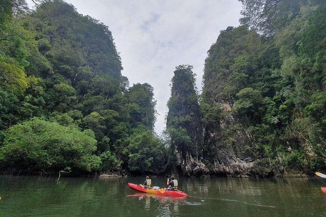 Deep Mangrove and Canyon Kayak Tour in Krabi - “First level” kayaking: what the route tends to feel like