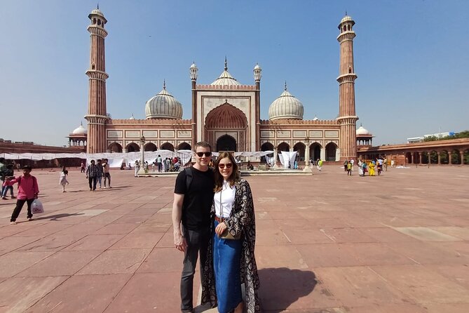 Delhi: Old and New Delhi Guided Full or Half-Day Tour - Jama Masjid First: A Grand Mosque and a Strong Opening