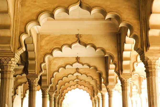 Delhi to Agra Taj Mahal Private Day Trip by Superfast Train - Agra Fort after lunch: the red-sandstone contrast