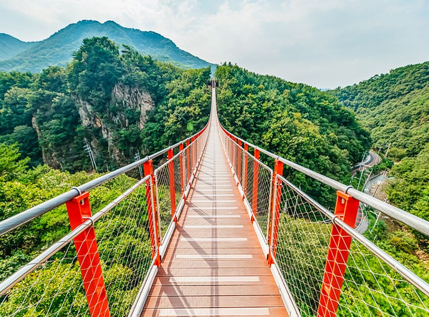 DMZ Insider Tour: 3rd Tunnel, NK Defector Meet & Red Bridge - Red Bridge and Suspension Bridge Options: Walking Near Battle Lines