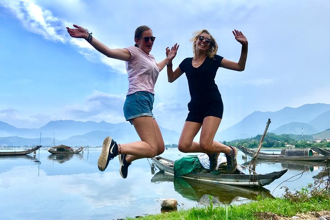 Easy Rider private tour via Hai Van pass from Hue - Da Nang - Hoi An (1Way|Loop) - Tam Giang Lagoon: the break where you see real work and boats