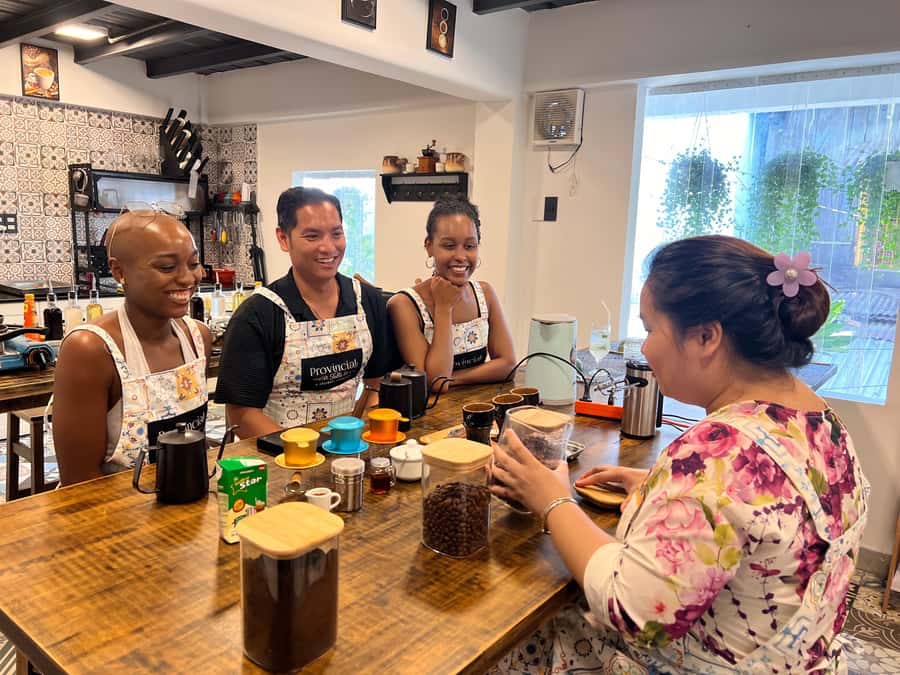 Egg coffee & Course on 4 traditional types of Viet coffee - Who should book, and who should skip
