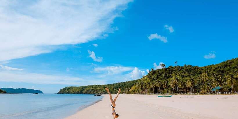 El Nido Island Hopping Tour C: Hidden Beaches & Shrine - Talisay Beach and Tapiutan Beach: variety when the day gets longer