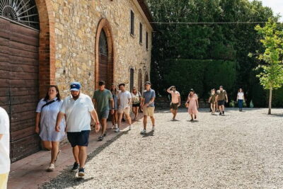 Essence of Chianti Small Group Tour with Lunch and Tastings from Florence - Tenuta Riseccoli organic hilltop: wine and olive oil on the first stop
