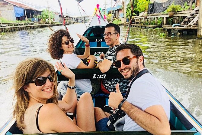 Floating & Railway Market and Coconut Farm Tour [Optional Luxury] - Mae Klong Railway Market: The Train-Through Moment You Came For