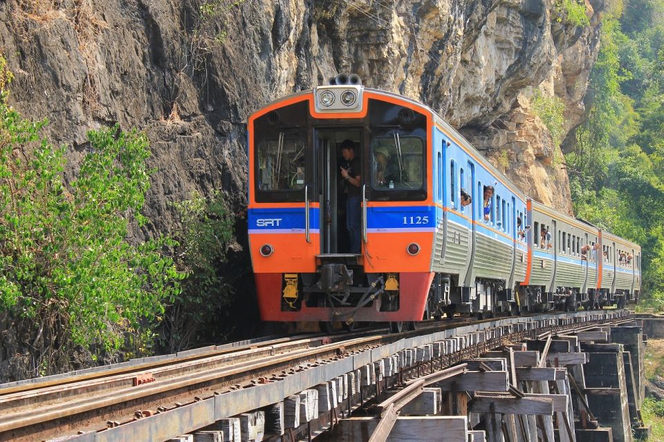From Bangkok: Historical Day Tour to River Kwai - Cave bridge area and the practical side of the stop