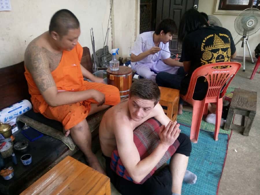From Bangkok: Holy Tattoo Experience at Wat Bang Phra - Wat Bang Phra: a real temple tattoo day, not a drive-by stop
