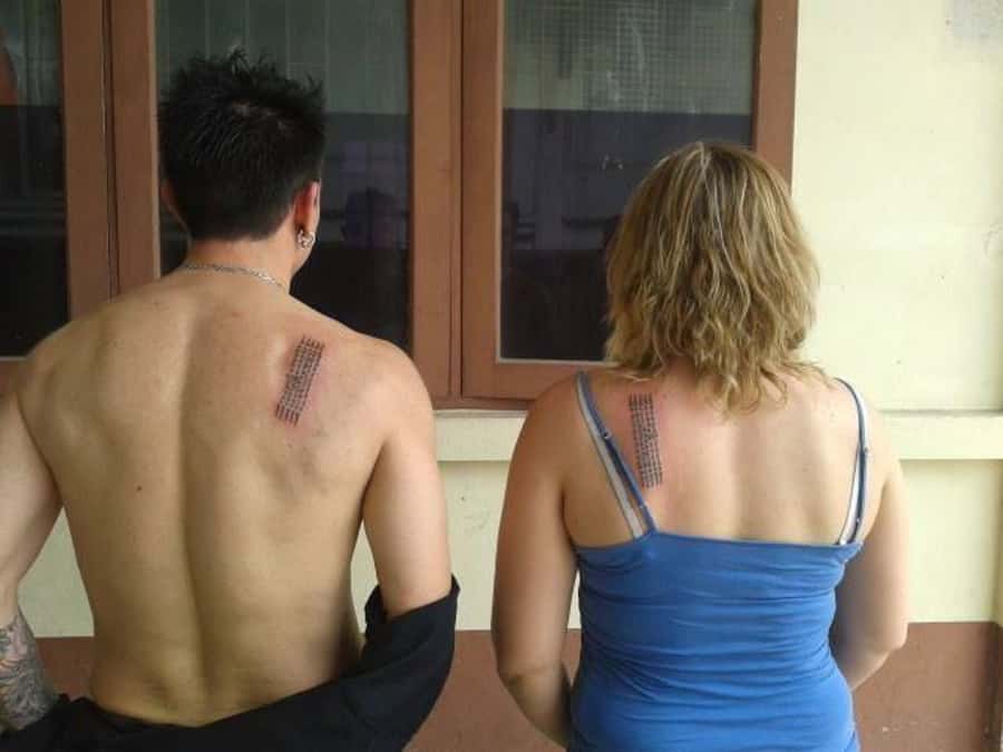 From Bangkok: Holy Tattoo Experience at Wat Bang Phra - Wai Kru set: the small details that set the tone