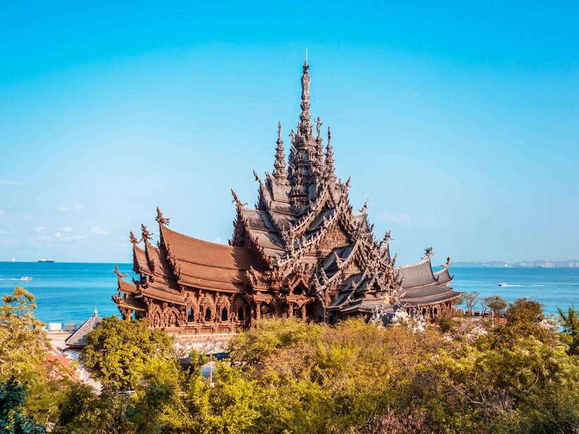 From Bangkok: Pattaya Koh Larn & Sanctuary of Truth Day Trip - Bali Hai Pier and the speedboat to Koh Larn (Coral Island)