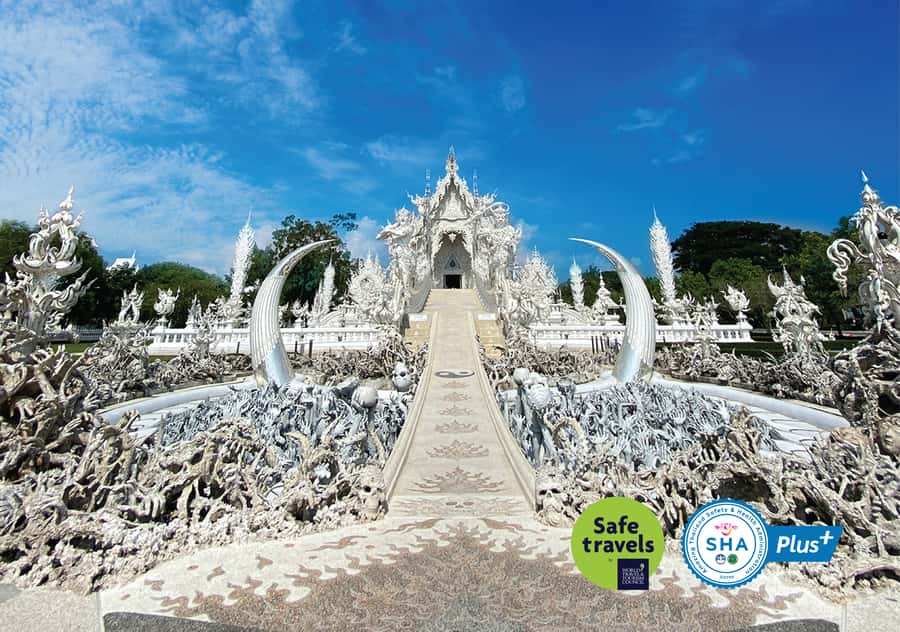 From Chiang Mai: White Temple & Golden Triangle Day Trip - Mae Kachan Hot Springs stop: a quick stretch, not a full soak
