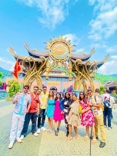 From Da Nang: Ba Na Hills and Golden Bridge tour & options - French Village and Fantasy Park: mini-Europe meets big fun