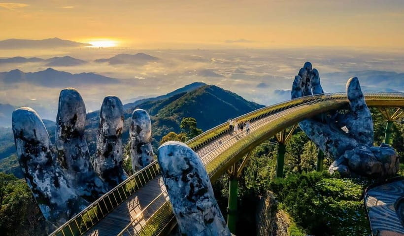 From Da Nang or Hoi An: Ba Na Hills Golden Bridge Tour - Flower Garden and Linh Ung Pagoda: the calmer culture breaks