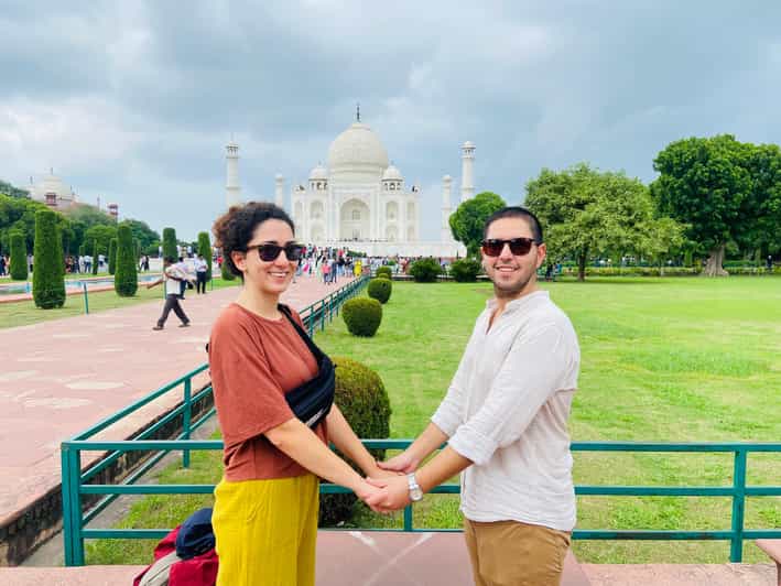From Delhi: Private Taj Mahal & Agra Tour with 5<em> Lunch – Key points that make this tour work’ /></p>
<ul>
<li><strong>Skip-the-line Taj Mahal entry</strong> helps you spend more time looking and less time waiting</li>
<li><strong>Agra Fort guided walk</strong> with clear Mughal-era explanations and plenty of photo spots</li>
<li><strong>Baby Taj (Itimad-ud-daulah)</strong> focuses on inlay work and Pietra Dura details</li>
<li><strong>5-star lunch option</strong> at DoubleTree by Hilton Agra keeps energy up for the rest of the day</li>
<li><strong>Private transport from many pickup points</strong> around Delhi NCR, with bottled water included</li>
<li><strong>Drivers and guides are repeatedly praised for smooth timing and great photos</strong></li>
</ul>
<h2 id="delhi-to-agra-by-private-car-comfort-and-timing-youll-feel">Delhi to Agra by private car: comfort and timing you’ll feel</h2>
<p><img width="820" height="547" decoding="async" src=